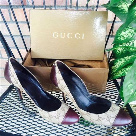 gucci star heels|gucci heels size 10.